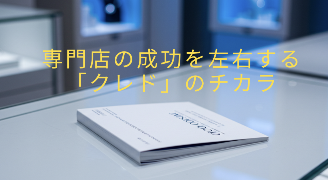 専門店の成功を左右する「クレド」のチカラ― 行動規範が組織を変える