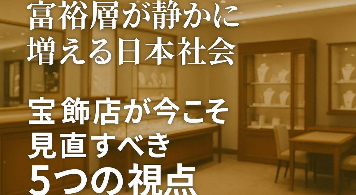 宝飾店マーケティングPR現代