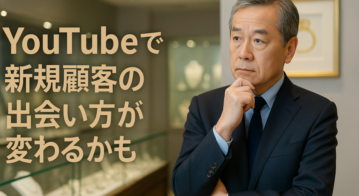 YouTube活用で変わるジュエリー接点