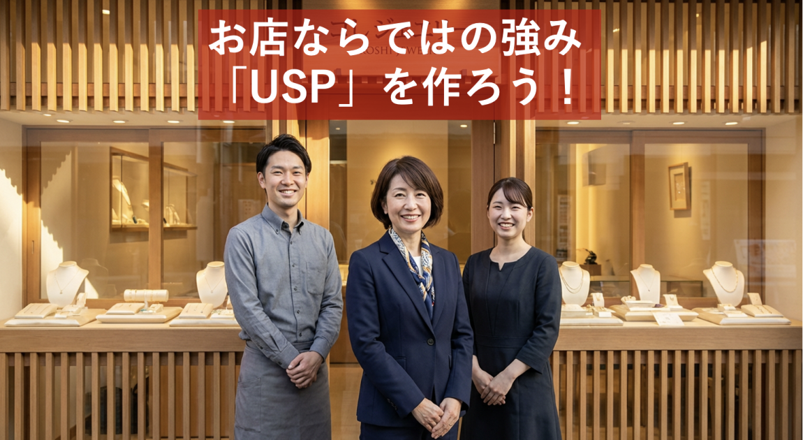 店ならではの強みUSP